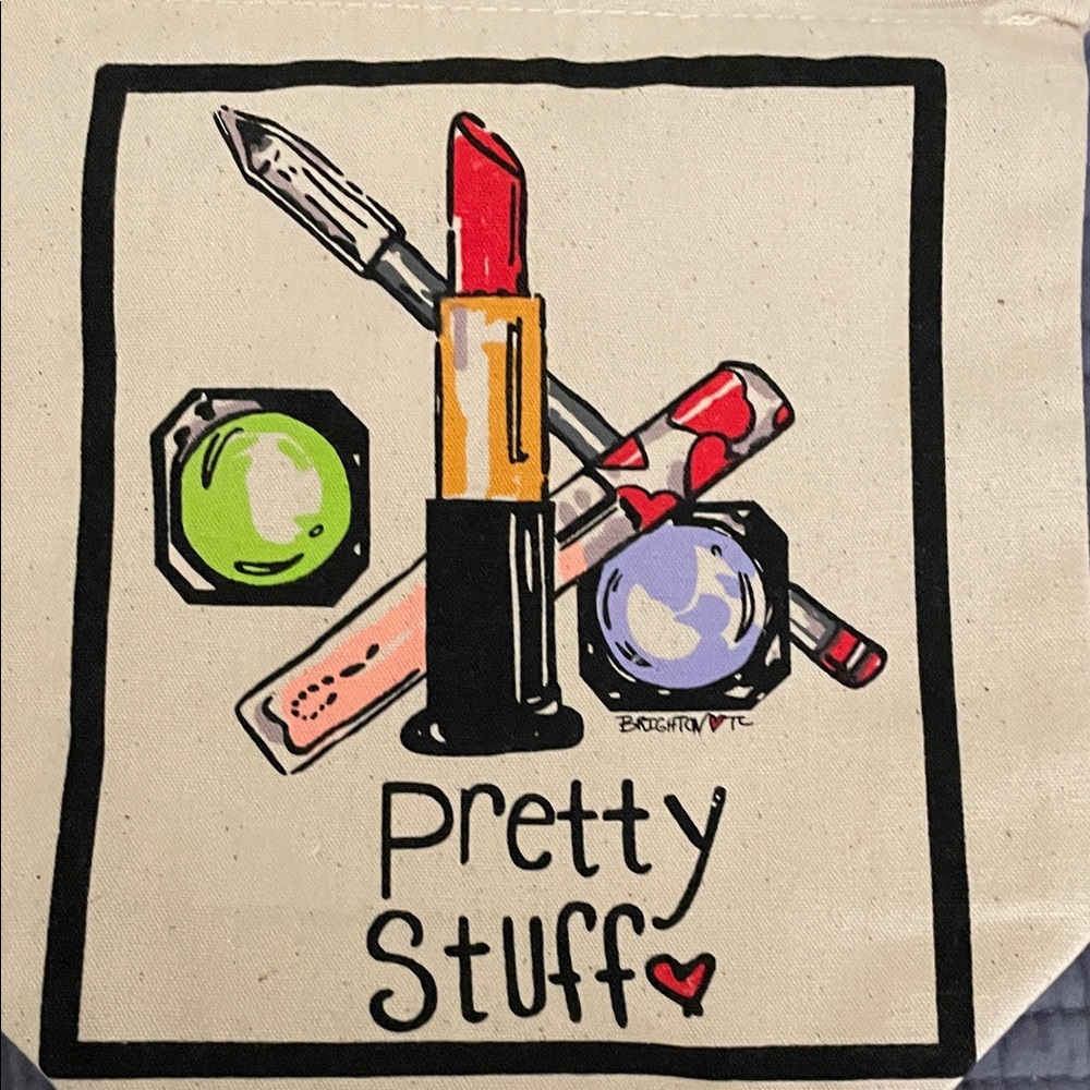 Brighton Tote Bags with Red and Black Accents - Picture 10 of 12